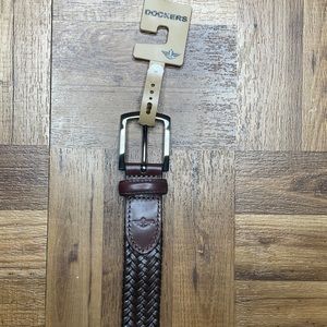 Dockers Elevated Basket Weave Braided Belt